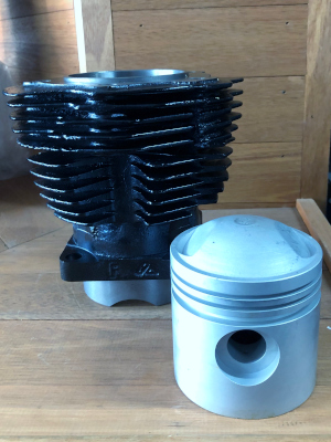 KNUCKLE FRONT BARREL & PISTON RINGS